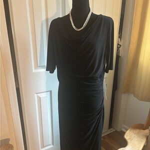 Evan Picone Elegant Black Dress